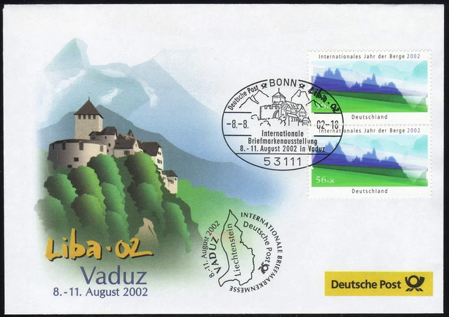 Ausstellungsbeleg Nr. 71 Liba Vaduz 2002