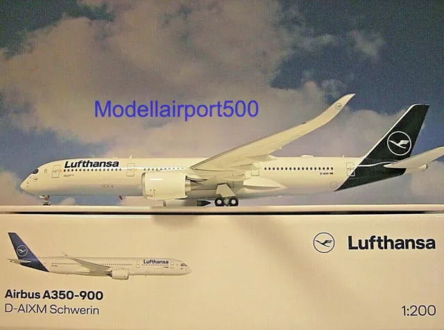 Herpa Wings 1:200  Airbus A350-900  Lufthansa  D-AIXM  559577  Modellairport500