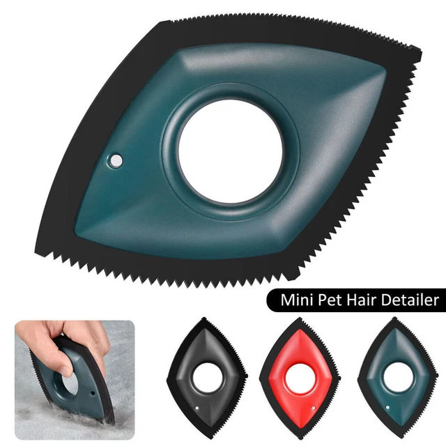 Mini Pet Hair Remover Dog Cat Detailer Brush for Couch Car Fur Removal Reusable