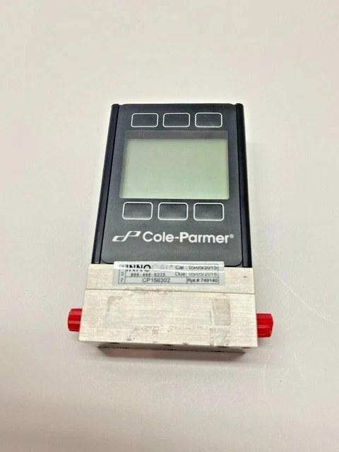 Cole Parmer 32908-63 Precision Liquid Flowmeter With Warranty