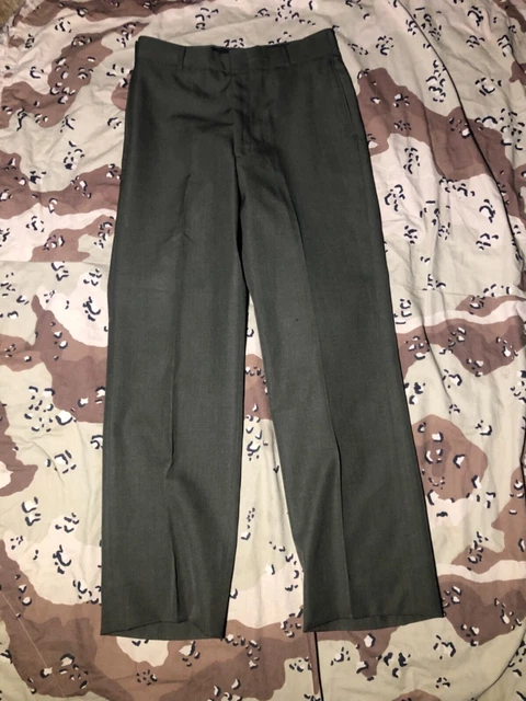 Mens Usmc Marine Corps Dress Alpha Uniform Shade2212 Green 31 Long Pants Trouser