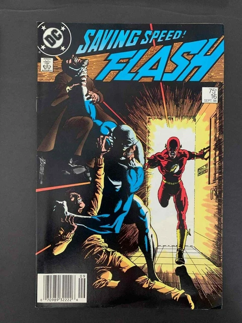 Flash #16 (2Nd Series) Dc Comics 1988 Vf/Nm Newsstand