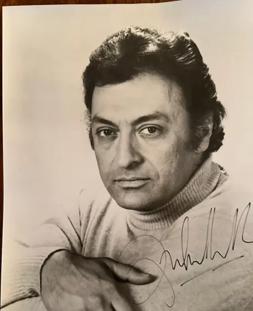 Opera Autographs, Rubin Mehta Indian Conductor large signed photograph