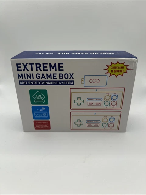 EXTREME MINI GAME Box 8Bit Entertainment System FY-818PLUS Full Kit $9. ...