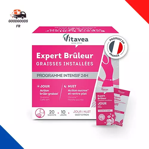 Vitavea - Préparation Minceur Expert Brûleur Graisses Et Ventre Plat -20 Sachets