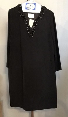 Kate Spade Women Black Shift Dress 