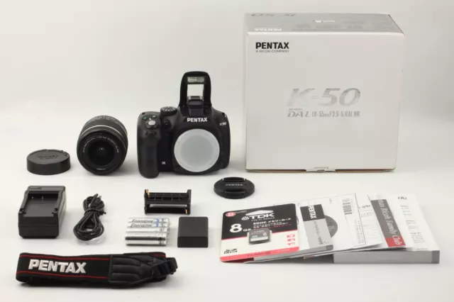 【Top Mint Only 3 Limited】 Pentax Ricoh K-50 50th Digital Camera From JAPAN #973