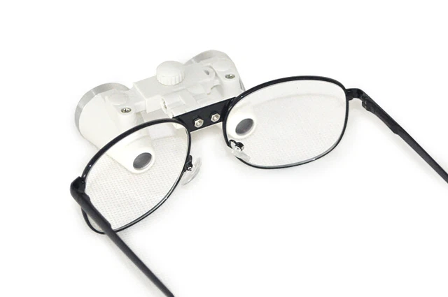 Denshine Metal Frame Dental Medical Binocular Loupes Magnifier 3.5X320mm Optical