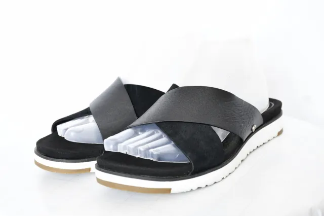 UGG Australia 1090383 Kari Womens Leather Flip Flop Open Toe Sandals Sz 9.5