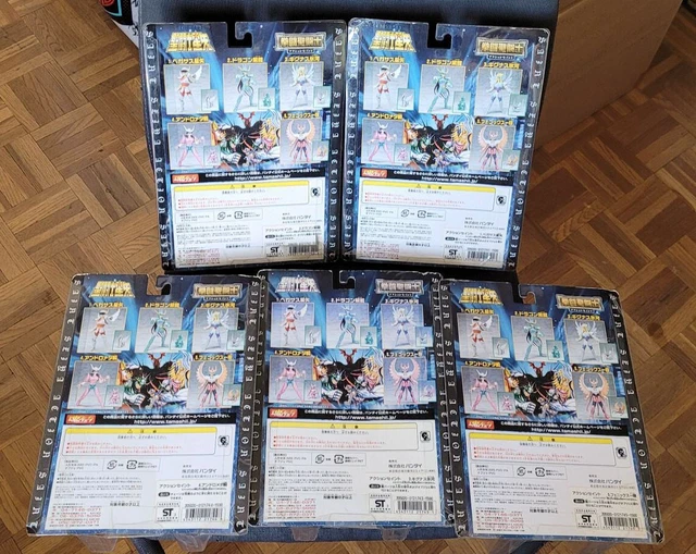 4 Cartes Saint Seiya Promo Snickers Laser - Chevaliers Du Zodiaque - Chine - RARE
