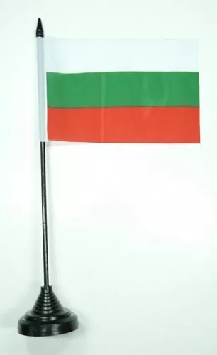 Fahne / Tischflagge Bulgarien 10 x 15 cm Tischfahne Flagge