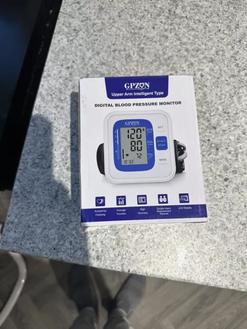 gpzon blood pressure monitor