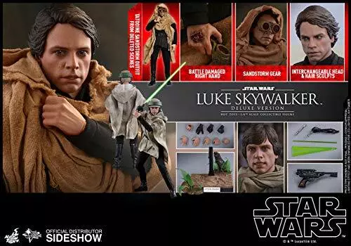 Hot toys Star Wars Épisode 6 Retour Du Jedi Luke Skywalker ( de Luxe Version)