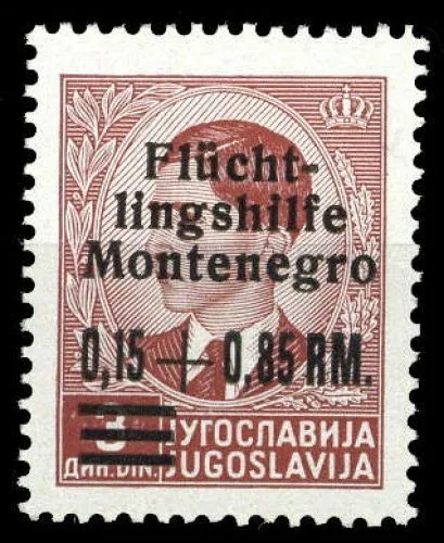 1944, Deutsche Besetzung II. WK Montenegro, 20, * - 2894959