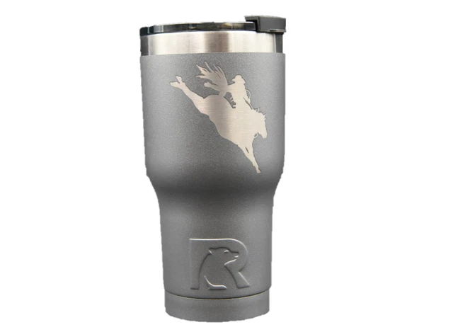 RTIC - 20 oz Tumbler - Saddle Bronc (Graphite)