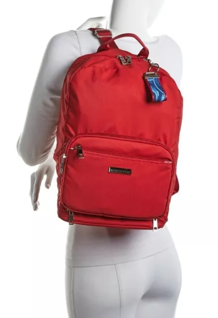 Samantha Brown To-Go Convertible Crossbody BACKPACK  - Red