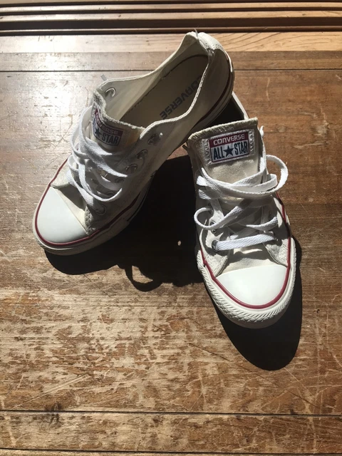 BASKETS BASSES BLANCHES Converse Chuck Taylor All Stars hommes 5