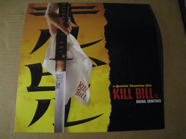 Kill Bill Poster Flat Vol. 1 Original Soundtrack