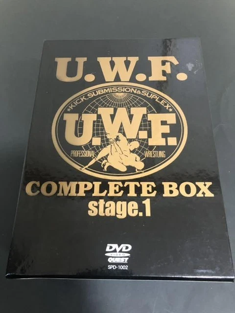 【美品】U.W.F. COMPLETE DVD BOX stage.1 Amazon.com: U.W.F COMPLETE BOX(1) stage.1 [DVD] : Movies & TV