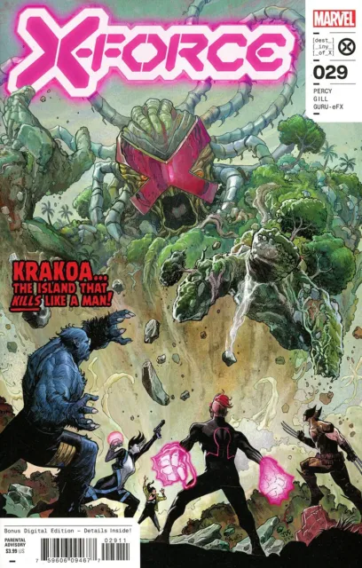 X-Force #29 2022 Unread Joshua Cassara Main Cover Marvel Comic Book Ben Percy