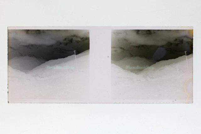 Montagne France Photo NEGATIF PL51L29n10 Plaque de verre Vintage 1933