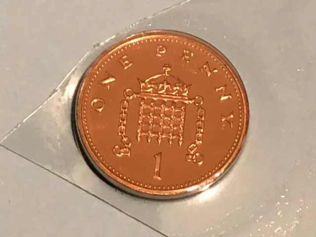 2002 1p Penny One Pence Coin Uncirculated UK BUNC