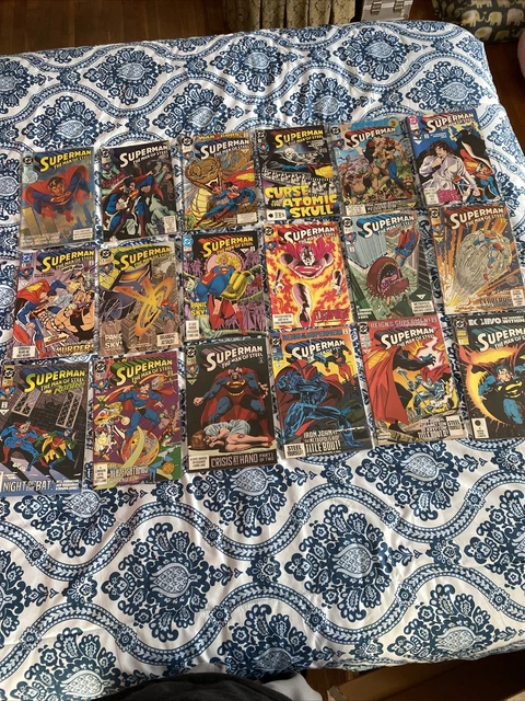 Superman: The Man of Steel (1991) DC Comics Issues #1-23 Annual 1 Lot 18x