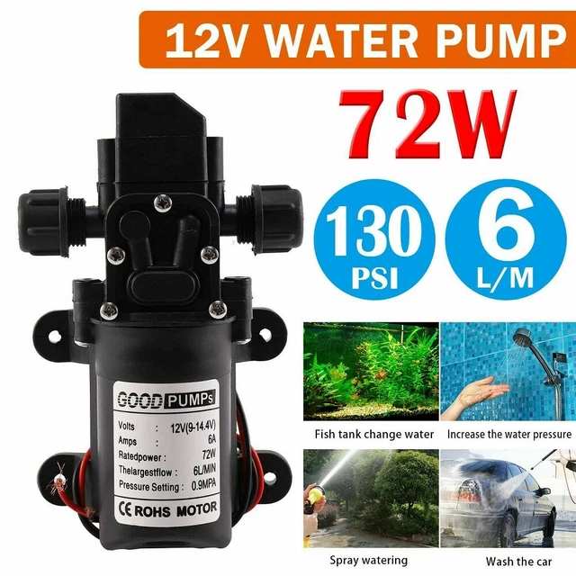 HEAVY DUTY SELFPRIMING Electric Drill Powered Water Pump Portable