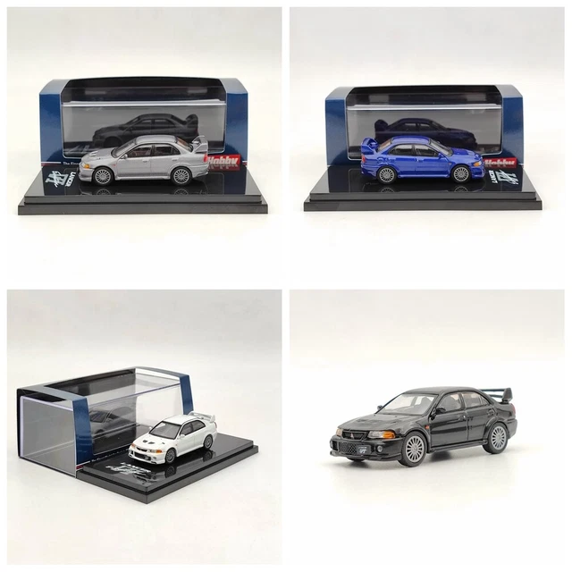 HOBBY JAPAN 1/64 Mitsubishi Lancer GSR Evolution VI CP9A Diecast Model