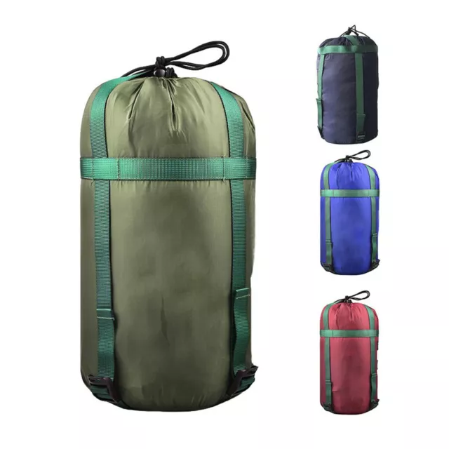 1x Waterproof Compression Stuff Sack Outdoor Hiking Camping Sleeping-Bag-Storage
