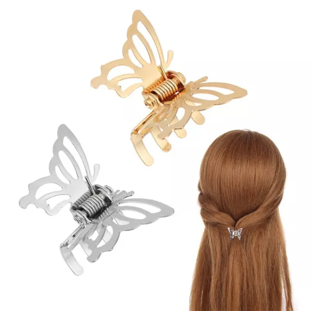 Women Butterfly Hair Clip Hair Clips Catch Clip Hair Accessories Hair Clamps