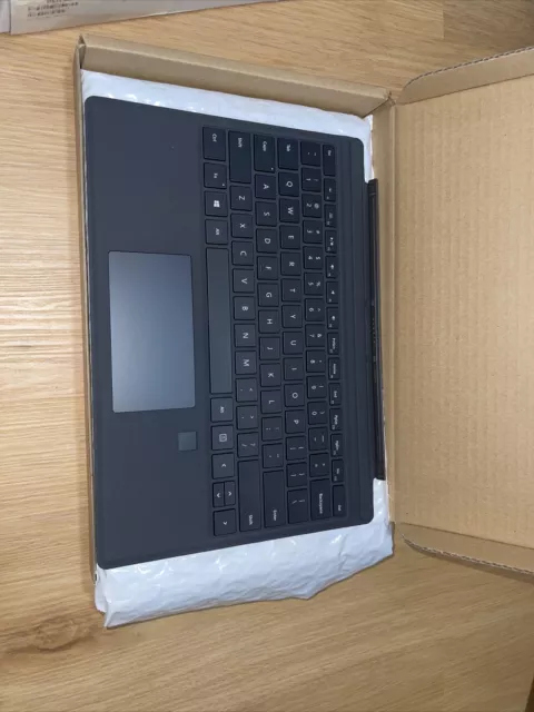 Microsoft Surface Pro Type Cover Keyboard - Black With Finger Print Reader