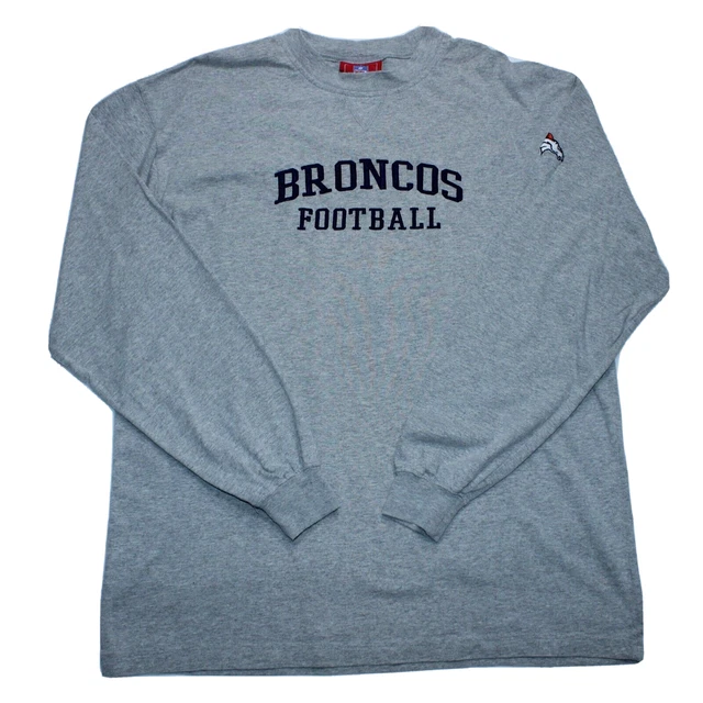 Vintage NFL Chicago Bears USA Thin Sweatshirt Embroidered Jumper Grey Size Large