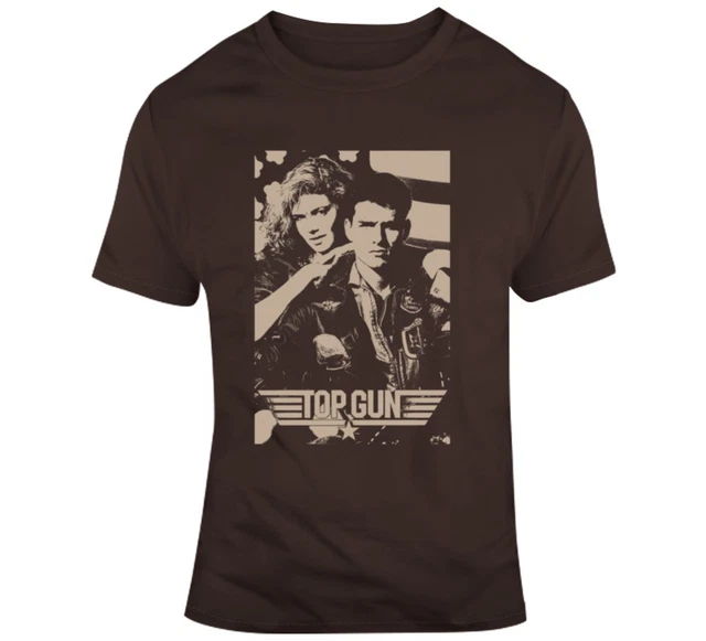 TOP GUN TOM Cruise Navy Pilot Movie 80s Fan T Shirt 27.50 PicClick