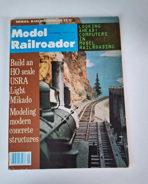 Model Railroader Magazine September 1977