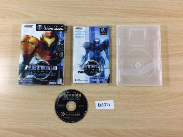 fg8317 Metroid Prime 2 Dark Echoes BOXED GameCube Japan