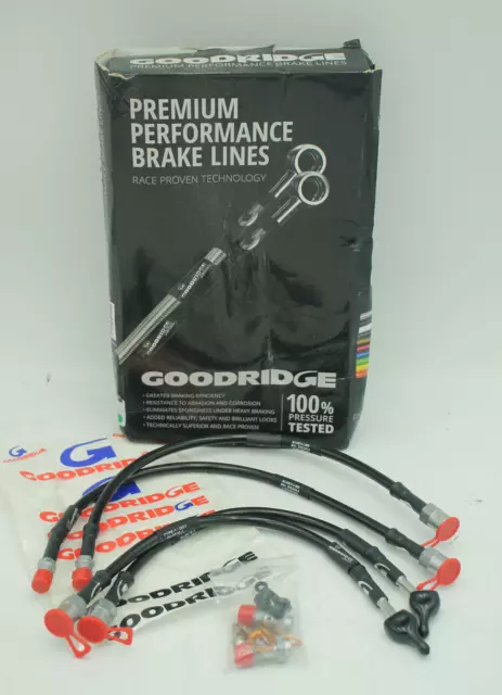 Goodridge SMM0110-4P-BK Premium Performance Bremsleitung - offene Box ANGEBOT LESEN