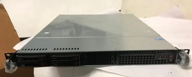 Supermicro CSE-111 X8DTU 1U Server  Xeon E5603 6GB RAM 80GB SSD