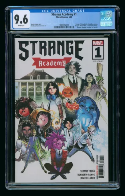 STRANGE ACADEMY #1 (2020) CGC 9.6 1st APPEARANCE MARVEL 1st PRINT