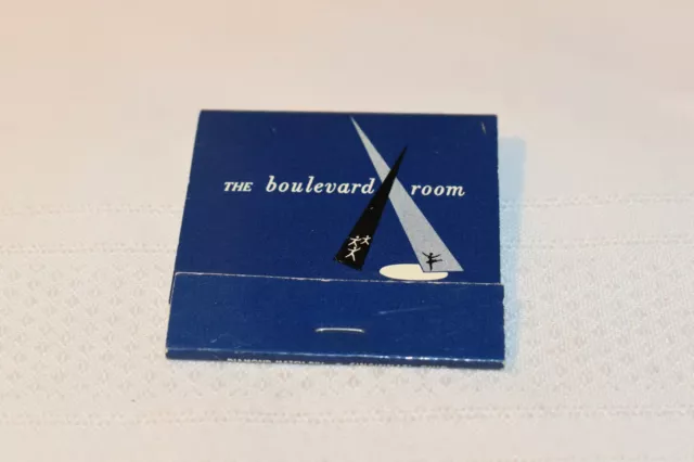 The Boulevard Room Conrad Hilton Matchbook