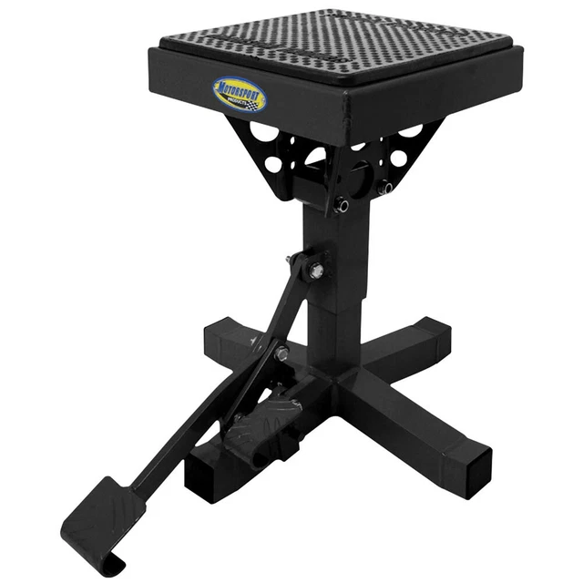 Motorsport Products P-12 Adjustable Lift Stand Black Motorcycle Dirt Bike MX