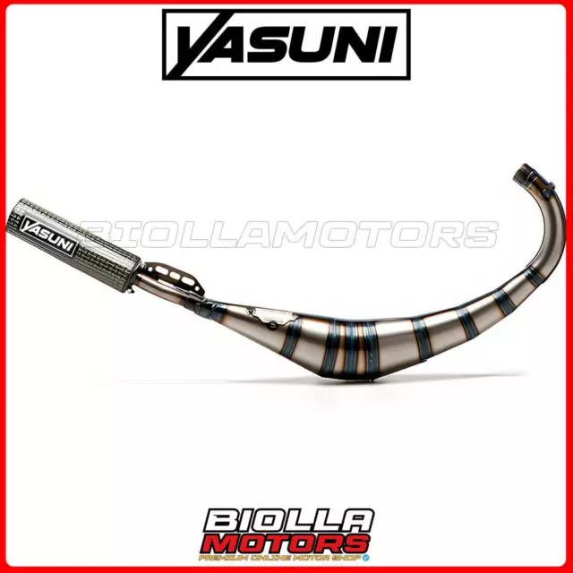 Tub810Tck Marmitta Yasuni R2 Carbon Kev Malaguti Xsm Supermotard 50Cc (Am6) - (D