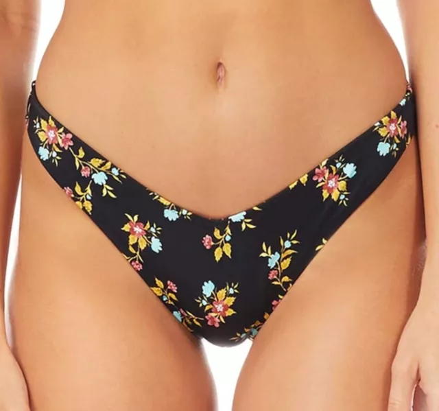 Tori Praver Tori Praver Womens Florina Floral Gia Bikini Bottoms Size Medium