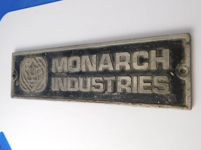 Monarch Industries Business Factory Sign Advertising Welded Tie Rod Cylinders