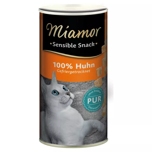 Miamor Sensibles Friandise Poulet Pur 30 G - 12 Pièce, Snack pour Chats, Neuf