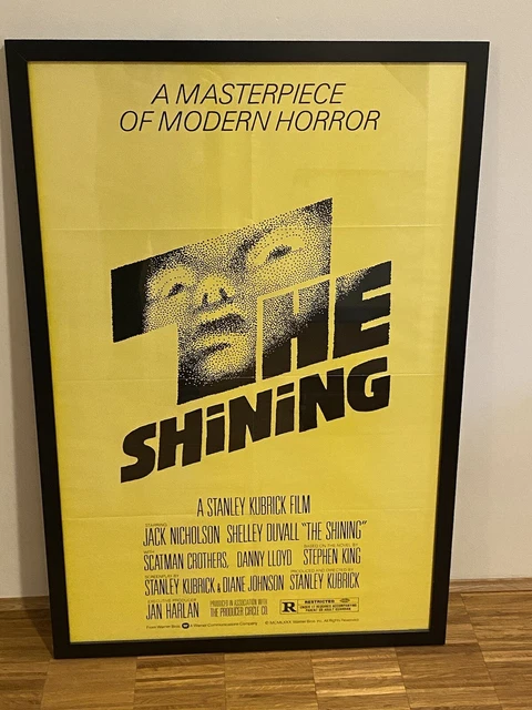 THE SHINING SAUL Bass Original US 1sh Movie Poster 1980 mit Rahmen ...