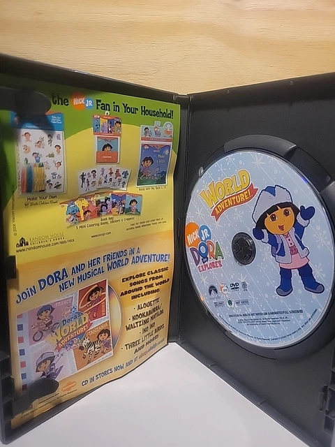 NICK JR DORA The Explorer World Adventure DVD 2006 Bonus Adventures 