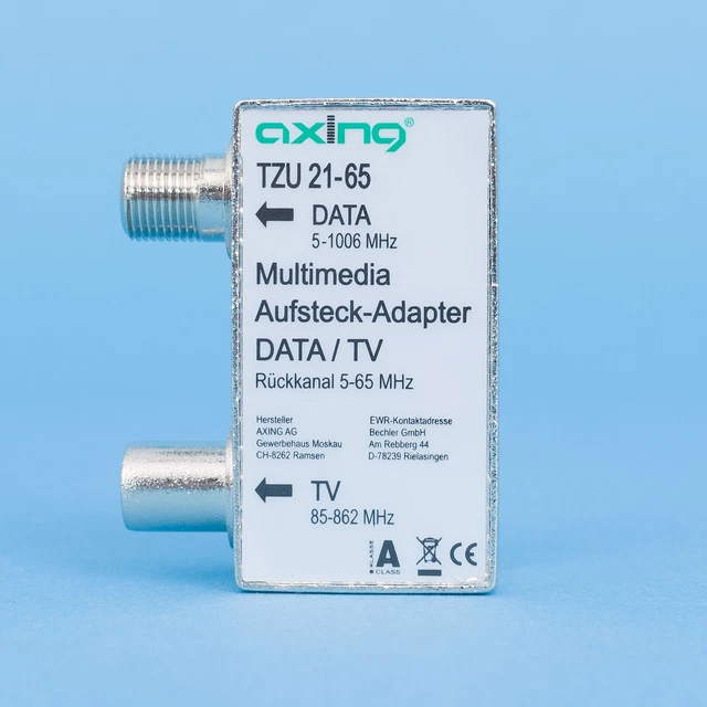 Multimedia Aufsteck Adapter Axing Tzu 21 65 AXING TZU 21-65 Multimedia Aufsteckadapter EUR 9,98 - PicClick DE