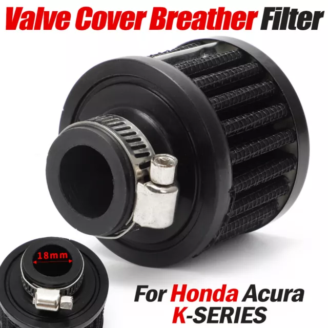 VALVE COVER BREATHER FILTER K-swap K20 K20A K20Z For Honda Civic Acura Integra