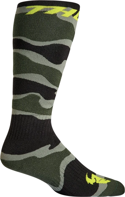 Thor 3431-0660 Sock Yth Mxcamo Gn/Ac 1-6 Calza